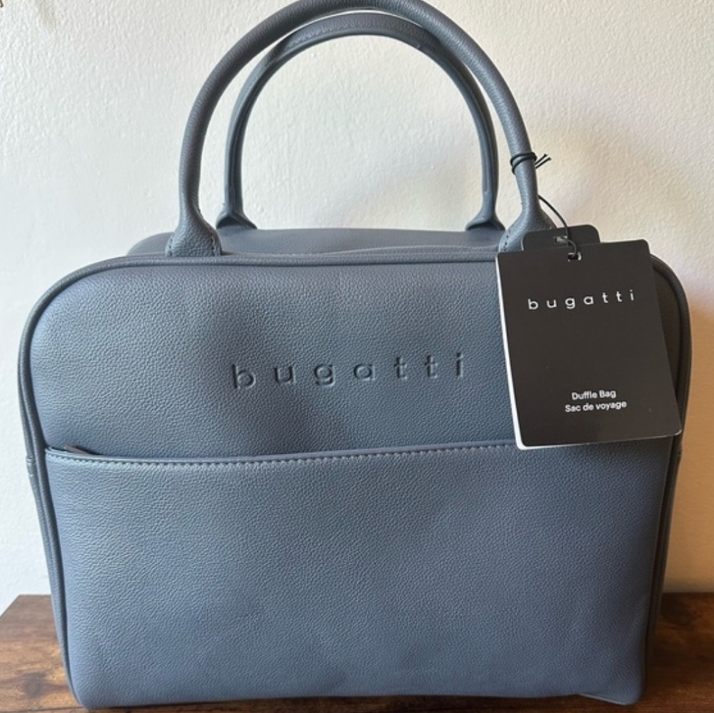 🔥 ULTRA RARE 🔥 Authentic Large Bugatti Lagos Duffle Bag